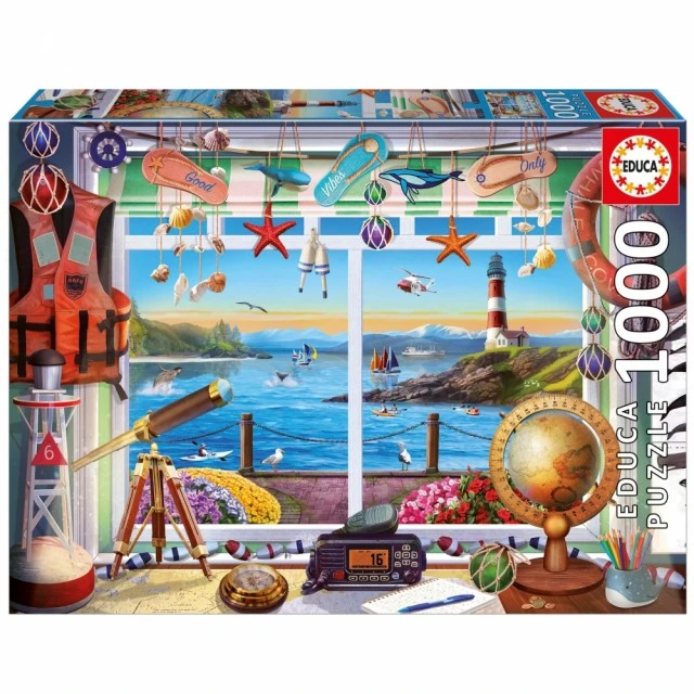 Puzzle, Educa, Life at the Port, 1000 τεμάχια