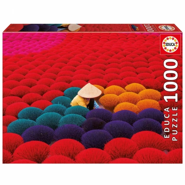 Puzzle, Educa, Incense Village, Βιετνάμ, 1000 τεμάχια