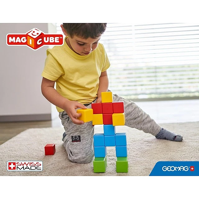 Μαγνητικός κατασκευαστής Magicube, Full Color, 24 μέρη