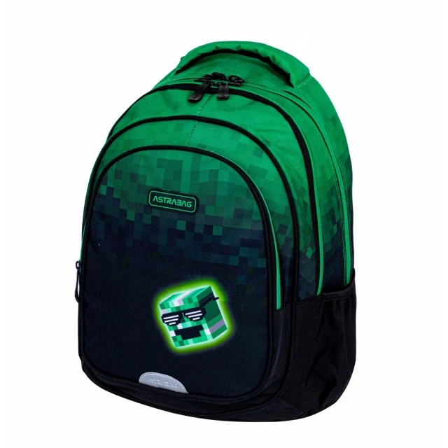 Σχολικό σακίδιο ASTRABAG Pixel hero, AB300, 42 x 30 x 19 cm