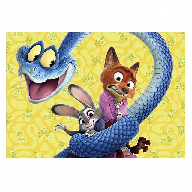 Προοδευτικό παζλ, Educa, Zootopia 4 σε 1, 50/80/100/150 κομμάτια