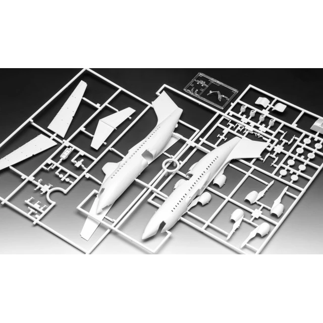 Μοντέλο συναρμολόγησης, Revell, Αεροπλάνο, BAe 146-200 AirUK, 63 ανταλλακτικά