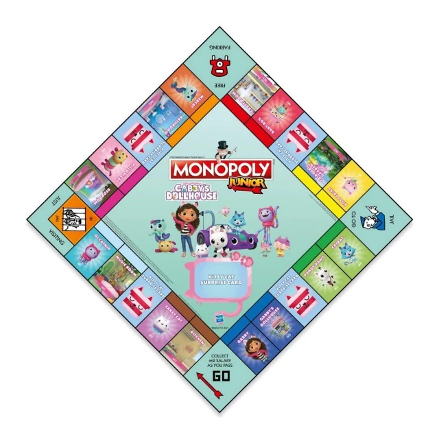 Επιτραπέζιο παιχνίδι Monopoly, Gabby’s Dollhouse