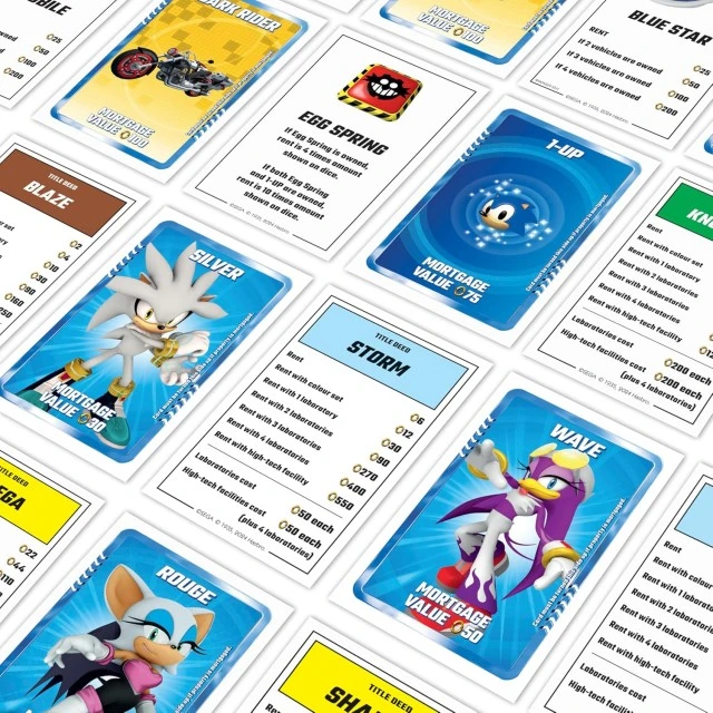 Επιτραπέζιο παιχνίδι, Winning Moves, Monopoly, Sonic