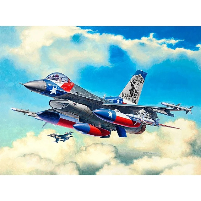 Μοντέλο συναρμολόγησης, Revell, μαχητικό αεροσκάφος Lockheed Martin F-16C Fighting Falcon, 70 τεμάχια