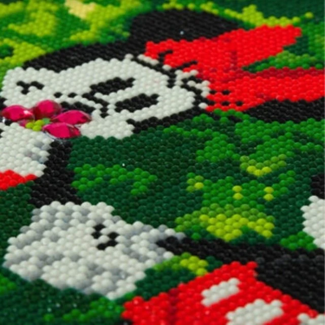 Σετ διαμαντένιας τέχνης Minnie και Mickey, 30 x 30 εκ, 6 τεμ.