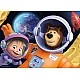 Παζλ, Lisciani, Masha and the Bear, Διπρόσωποι παζλ 4 x 48 τεμάχια