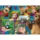 Παζλ, Lisciani, Masha and the Bear, Παζλ διπλής όψης 35 τεμαχίων