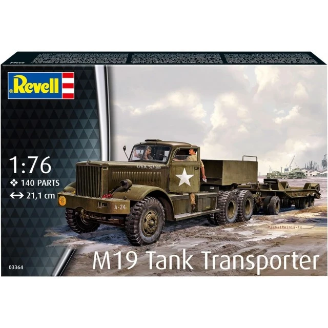 Συναρμολογημένο μοντέλο, Revell, M19 Tank Transporter