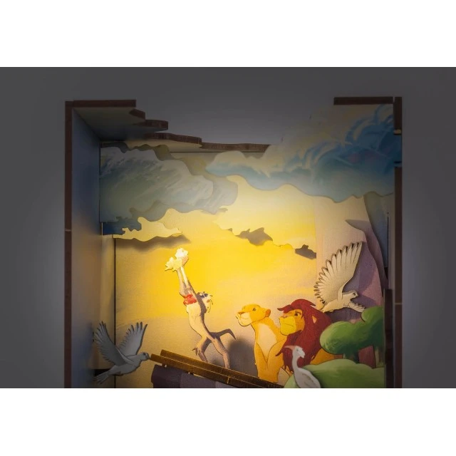 Μοντέλο συναρμολόγησης με φως LED, Revell, Ο Βασιλιάς των Λιονταριών, Μικροί Κόσμοι για συναρμολόγηση, 82 μέρη