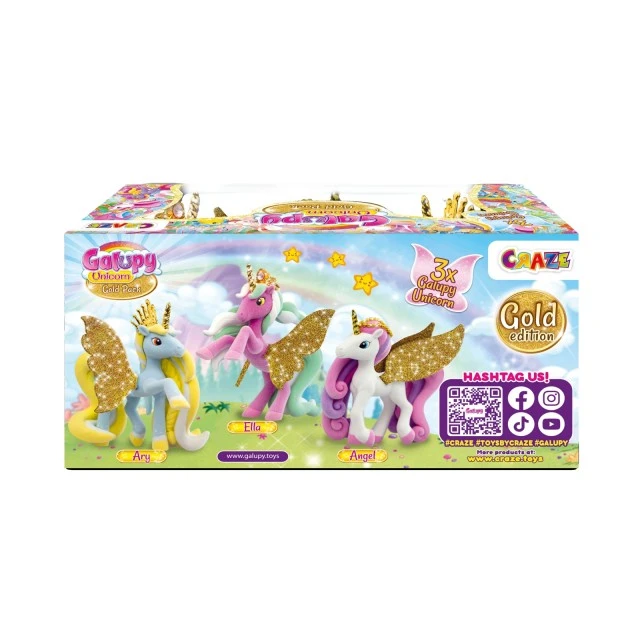 Σετ ειδώλια, Craze, Unicorn, 3 τεμάχια