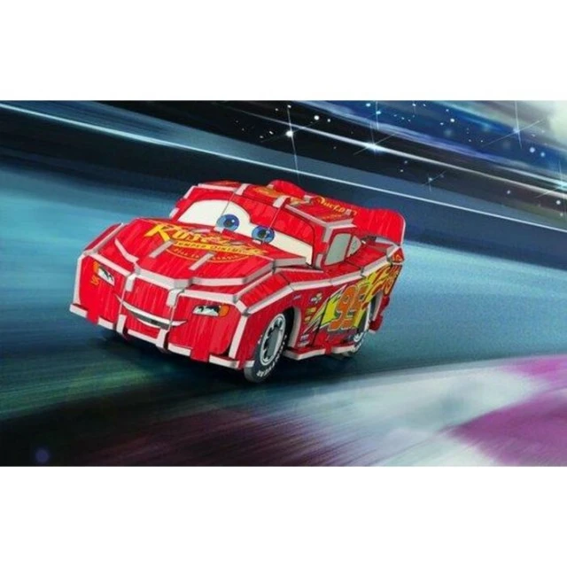 Δημιουργικό σετ Cars 3 φτιάξε μόνος σου χάρτινο μοντέλο Lightning McQueen