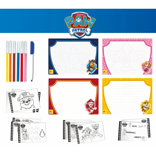 Σετ δημιουργικής δημιουργίας, Lisciani, Paw Patrol, Σχολή σχεδίου