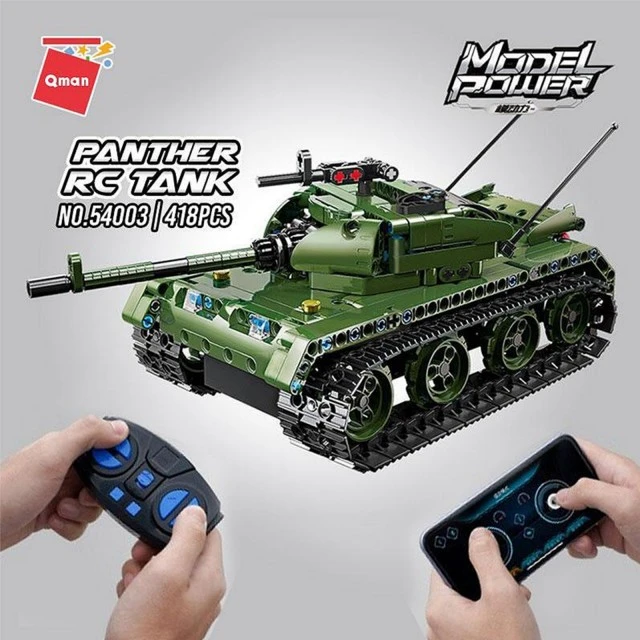 Κατασκευαστής Model Power, Tank Panther με έλεγχο RC, 418 εξαρτήματα