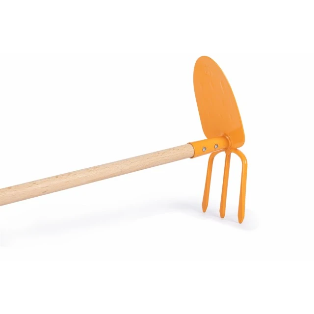 Παιδική τσάπα με διπλή κεφαλή, Hape, 19,8 x 6,8 x 50,4 εκ.