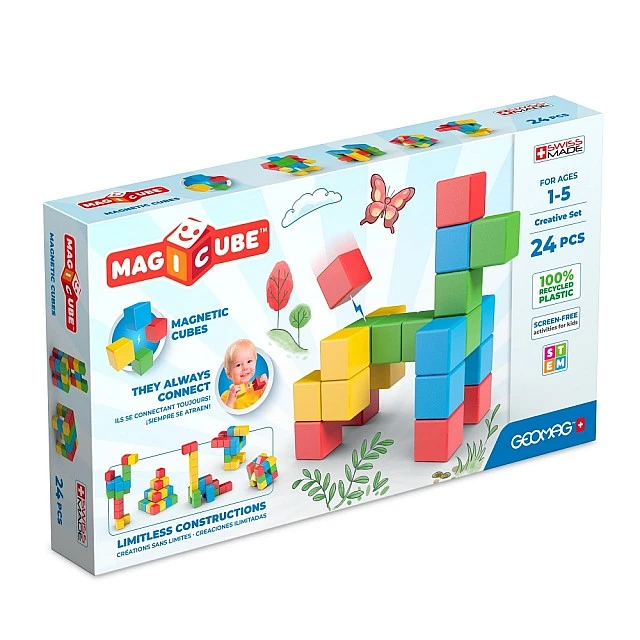 Μαγνητικός κατασκευαστής Magicube, Creative, 24 κομμάτια