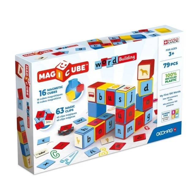 Μαγνητικός κατασκευαστής Magicube, Δημιουργία λέξεων 259, 79 κομμάτια