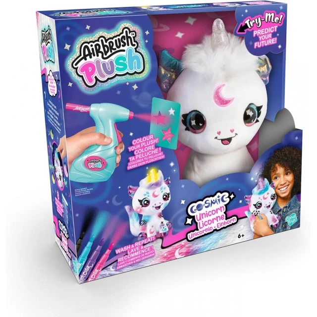 Δημιουργικό σετ, Canal Toys, Λούτρινο παιχνίδι χρωματισμού, Διαστημικός μονόκερος με ερωτήσεις και απαντήσεις