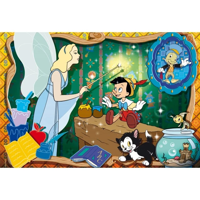Παζλ, Lisciani, Pinocchio, Παζλ δύο όψεων 24 τεμαχίων