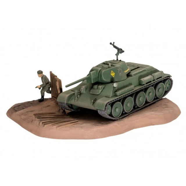 Συναρμολογημένο μοντέλο Σοβιετικό τανκ T-34/76 Model 1940, 76 εξαρτήματα