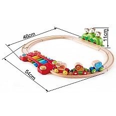 Ξύλινο παιχνίδι Musical Railway