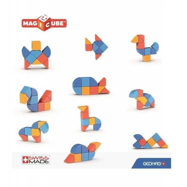 Magnetic constructor Magicube, Animals, 9 μέρη