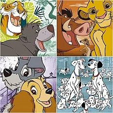 Disney classics - παζλ 12-16-20-25 τεμάχια