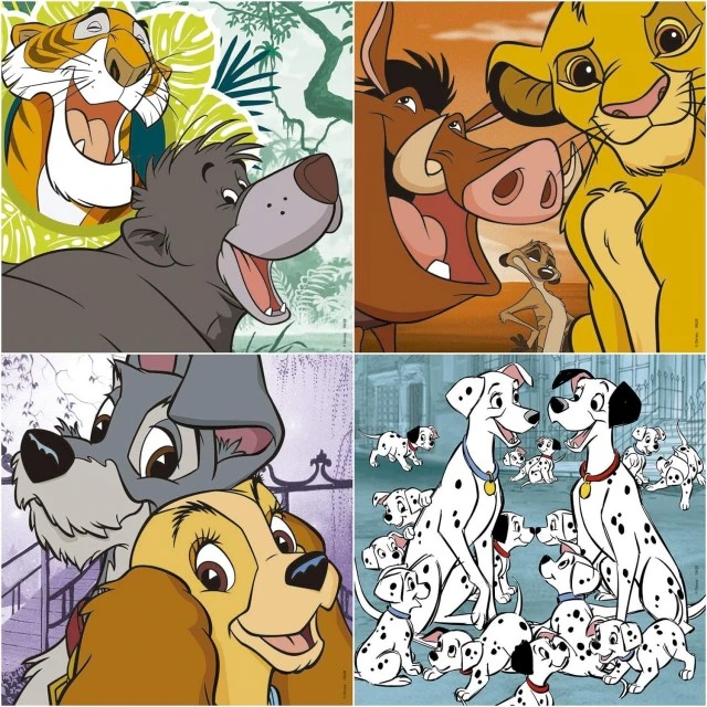 Disney classics - παζλ 12-16-20-25 τεμάχια