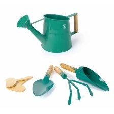 Σετ παιχνιδιού, Hape, Παιδικά εργαλεία κήπου, 5 τεμάχια