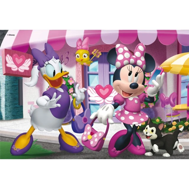 Παζλ, Lisciani, Minnie Mouse, Παζλ διπλής όψης 2 x 24 τεμαχίων