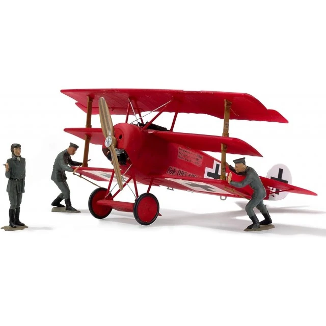 Μοντέλο συναρμολόγησης Fokker Dr.1 Manfred von Richthofen, 66 μέρη