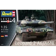 Δεξαμενή συναρμολογημένου μοντέλου Leopard 2A6/A6NL, 222 εξαρτημάτων