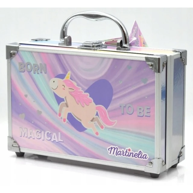 Σετ καλλυντικών σε μεταλλική θήκη Little Unicorn, 33 τεμάχια