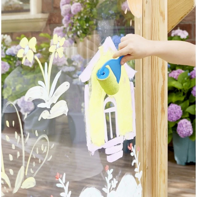 Σετ καβαλέτο Hape Wooden Art Outdoor, 9 Τεμάχια