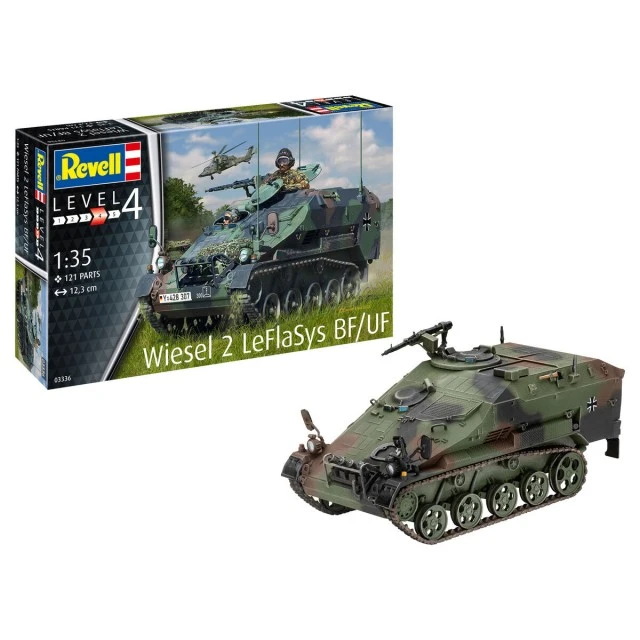 Μοντέλο συναρμολόγησης Wiesel 2 LeFlaSys BF/UF, 121 εξαρτήματα