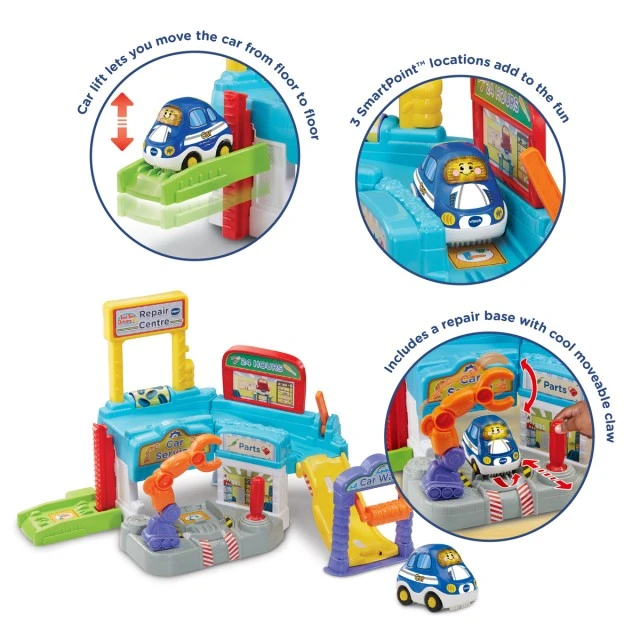 Διαδραστικό παιχνίδι, Vtech, Σέρβις αυτοκινήτων