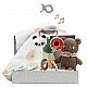 Σετ παιχνιδιών για μωρά, Taf Toys, Πολυτελές σετ νεογέννητων, 4 τεμάχια