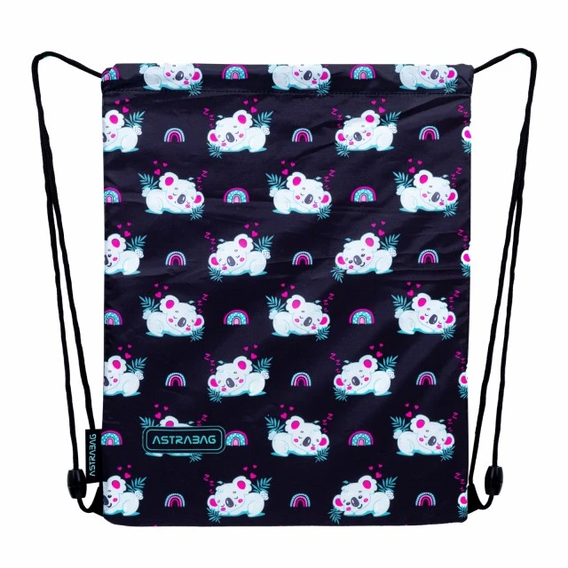 Αθλητική ομαδική τσάντα ASTRABAG Sleeping Koala, AD1, 40 × 33 cm