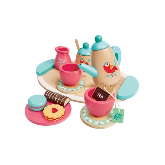 Hape Tea Time Ξύλινο σετ παιχνιδιού, 14 τεμαχίων