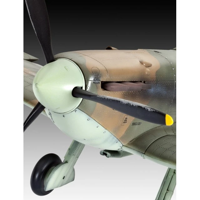 Συναρμολογημένο μοντέλο Airplane Supermarine Spitfire Mk.IIa, 131 μέρη