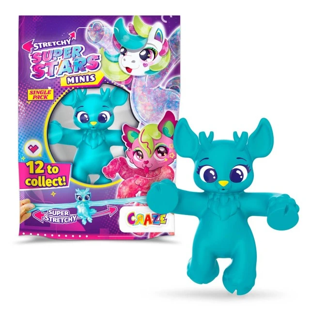 Συλλεκτική φιγούρα Superstars, Stretchable Creatures, Mini