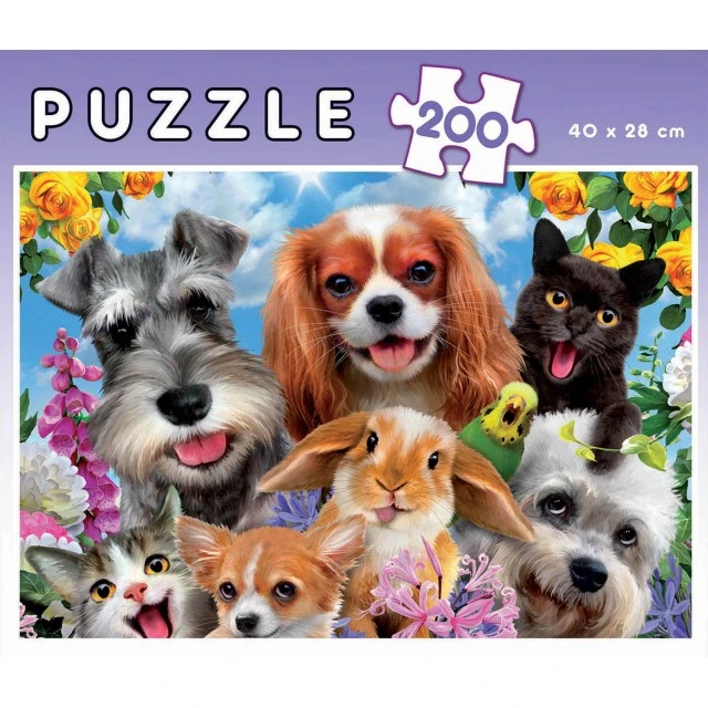 Παζλ Selfie pet parade, 200 τεμαχίων