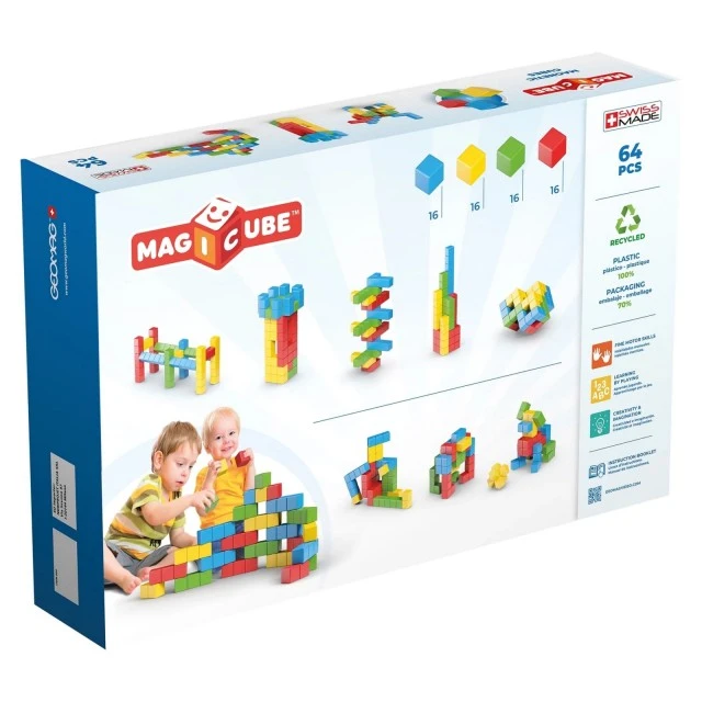 Magnetic constructor Magicube, Creative, 64 μέρη