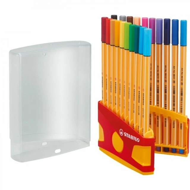 Σετ στυλό, Stabilo, Point 88 Color Parade ST8820-031, 20 χρώματα