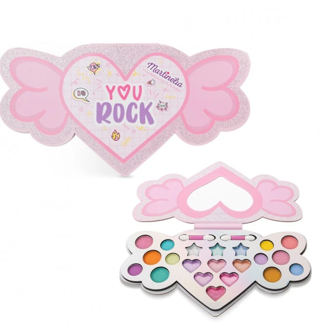 Παλέτα μακιγιάζ Super Girl Heart 23 Piece