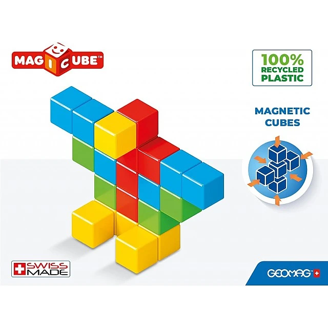 Μαγνητικός κατασκευαστής Magicube, Full Color, 24 μέρη