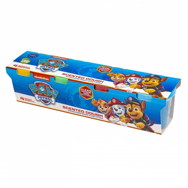 Σετ μοντελισμού, Astra, Frutolina, Paw Patrol, 4 χρώματα x 100 γρ.