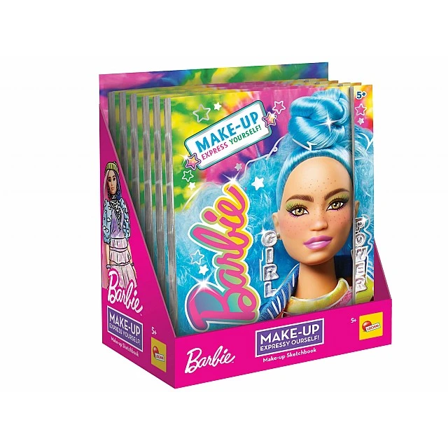 Σετ δημιουργικού, Lisciani, Barbie, Φάκελος μακιγιάζ μόδας