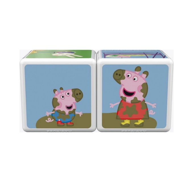 Σετ μαγνητικής κατασκευής Magicube, A day with Peppa Pig 048, 2 μέρη
