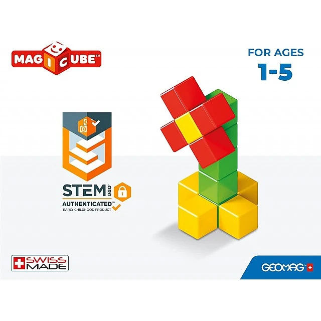 Μαγνητικός κατασκευαστής Magicube, Full Color, 24 μέρη